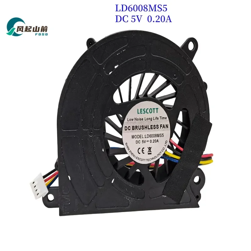 for DJI ECF06010F05UP003 LD6008MS5 Fan 6008
for DJI ECF06010F05UP003 LD6008MS5 Fan 6008