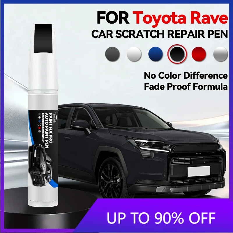 Карандаш для подкраски автомобиля Toyota Rave 1990-2026, средство для ремонта лакокрасочного покрытия, удаления царапин, аксессуары для авто, черный, белый, S
Карандаш для подкраски автомобиля Toyota Rave 1990-2026, средство для ремонта лакокрасочного покрытия, удаления царапин, аксессуары для авто, черный, белый, S