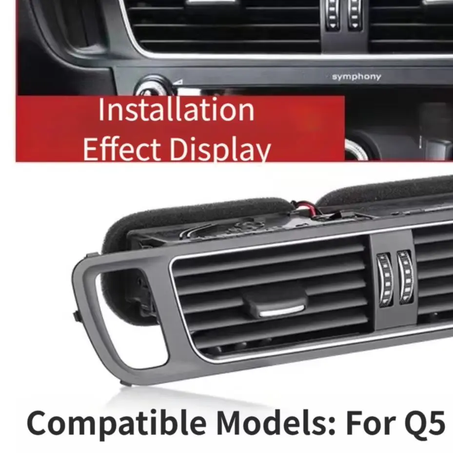 1x For Q5 Air Conditioning Central Air Outlet On The Dashboard Left Middle Right 8R1820951 8R120901 902 Black Accessories
1x For Q5 Air Conditioning Central Air Outlet On The Dashboard Left Middle Right 8R1820951 8R120901 902 Black Accessories