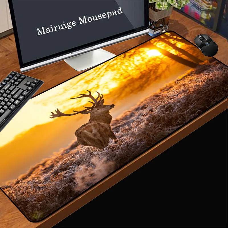 Mairuige Anime Computer Mouse Pad Elk Picture Printing Game Under The Sunset Style Increased Thick Rubber Non-slip Keyboard Mat
Mairuige Anime Computer Mouse Pad Elk Picture Printing Game Under The Sunset Style Increased Thick Rubber Non-slip Keyboard Mat