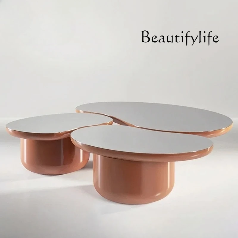 Nordic designer coffee table special-shaped cashew coffee table combination villa hotel living room tea table
Nordic designer coffee table special-shaped cashew coffee table combination villa hotel living room tea table