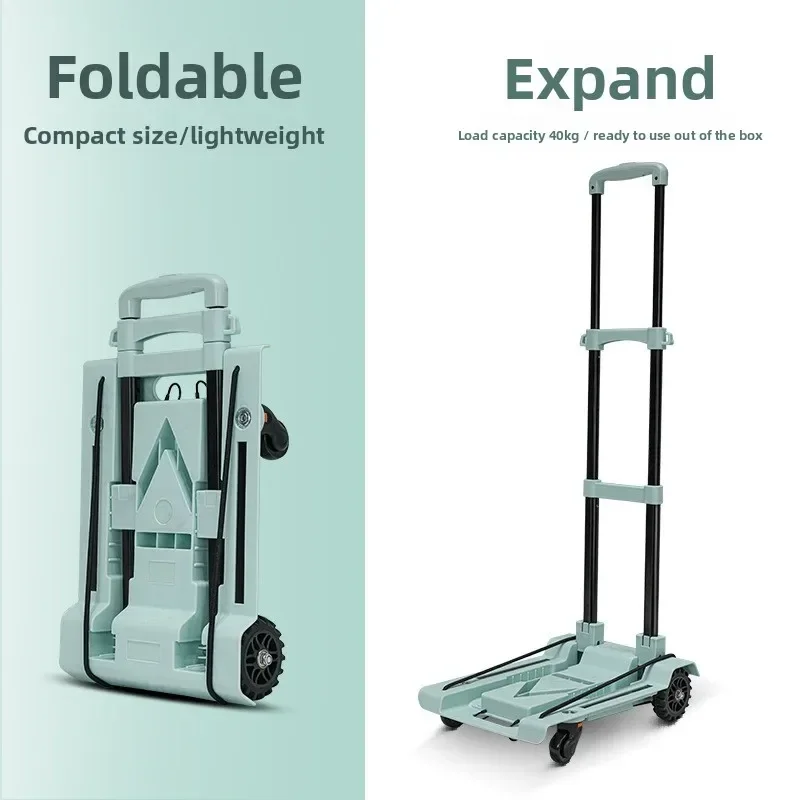 Minimalist Folding luggage cart, trolley, trolley, flatbed truck, trailer, trolley goods shopping, truck four wheels Durable
Minimalist Folding luggage cart, trolley, trolley, flatbed truck, trailer, trolley goods shopping, truck four wheels Durable