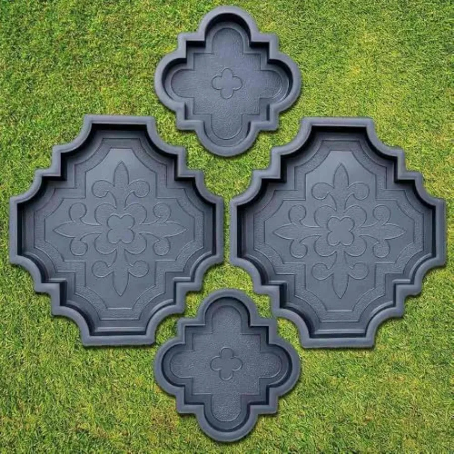 4 pcs Beautiful Plastic Form Big Pathmaker Concrete Molds Cement Molds for Concrete Mold - Plastic Brick Mold
4 pcs Beautiful Plastic Form Big Pathmaker Concrete Molds Cement Molds for Concrete Mold - Plastic Brick Mold