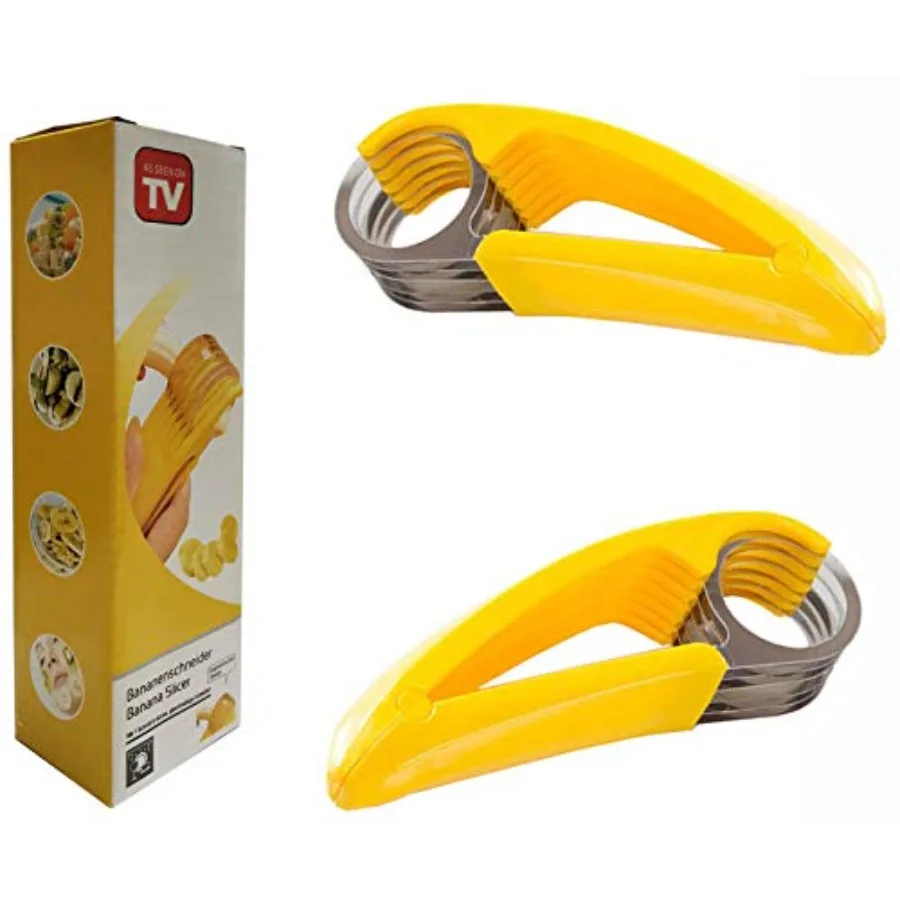 2 PCS Ba SlicerABS + 304 Stainless Steel Fruit Salad Peeler Cutter Kitchen Tools For ba hotdog strawberry cucumber
2 PCS Ba SlicerABS + 304 Stainless Steel Fruit Salad Peeler Cutter Kitchen Tools For ba hotdog strawberry cucumber