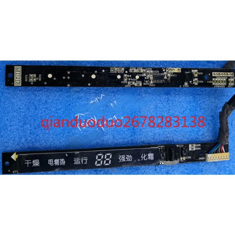 Подходит для панели дисплея кондиционера Midea KFR-26G/DY-A8 (E3), приемник дистанционного управления, световая плата CTTK-109X13-MD
Подходит для панели дисплея кондиционера Midea KFR-26G/DY-A8 (E3), приемник дистанционного управления, световая плата CTTK-109X13-MD