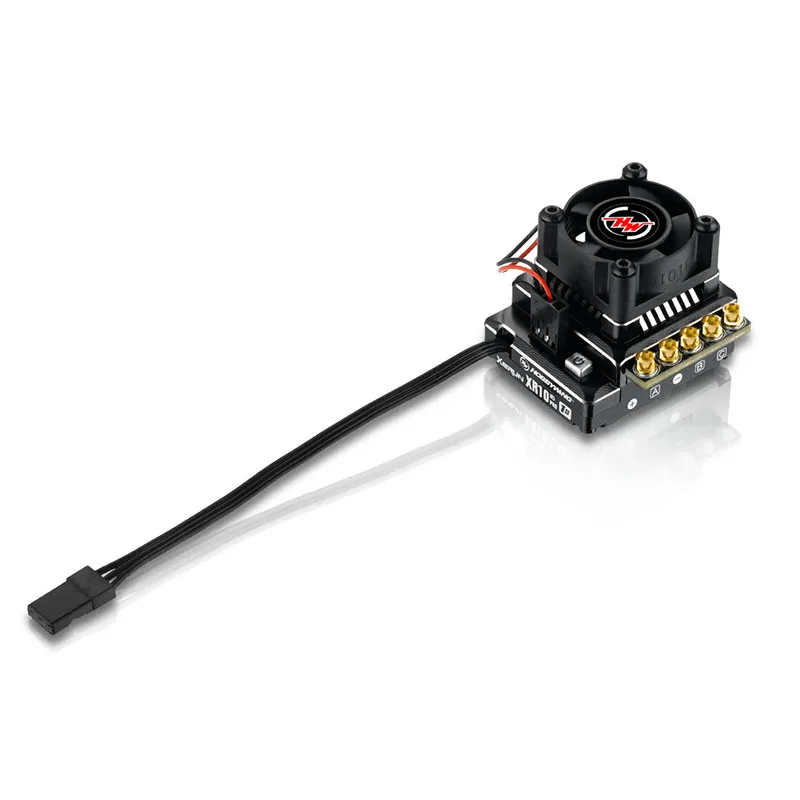 HOBBYWING XeRun XR10 Pro 1S Heavy Duty 120A Sensory Brushless ESC Suitable for 1:10 1:12 RC Remote Control Flat Cars
HOBBYWING XeRun XR10 Pro 1S Heavy Duty 120A Sensory Brushless ESC Suitable for 1:10 1:12 RC Remote Control Flat Cars
