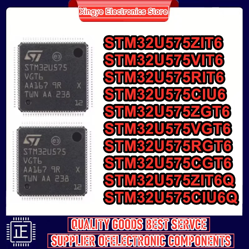 STM32U575VIT6 STM32U575ZIT6 STM32U575RIT6 STM32U575CIU6 STM32U575ZGT6 RGT6 STM32U575VGT6 CGT6 STM32U575ZIT6Q STM32U575CIU6Q
STM32U575VIT6 STM32U575ZIT6 STM32U575RIT6 STM32U575CIU6 STM32U575ZGT6 RGT6 STM32U575VGT6 CGT6 STM32U575ZIT6Q STM32U575CIU6Q