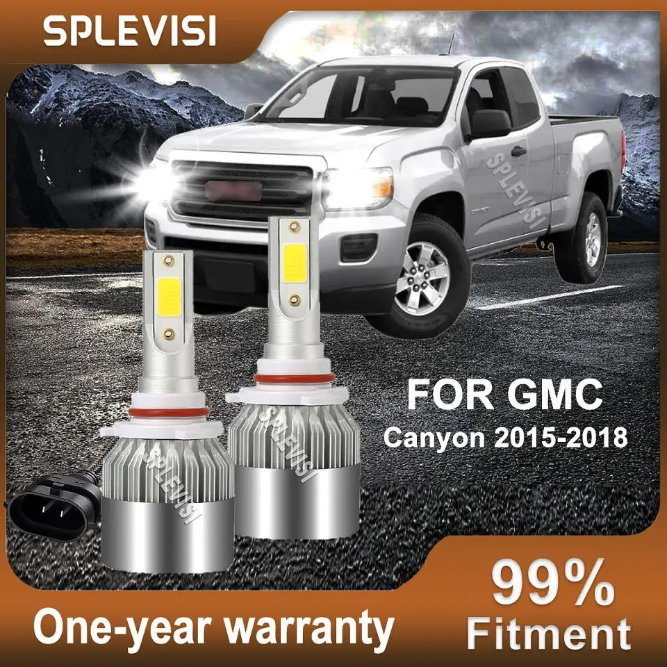 2x LED Headlight High Beam Bulbs White For GMC Yukon XL 1500 2000 2001 2002 2003 2004 2005 2006 GMC Canyon 2015 2016 2017 2018
2x LED Headlight High Beam Bulbs White For GMC Yukon XL 1500 2000 2001 2002 2003 2004 2005 2006 GMC Canyon 2015 2016 2017 2018