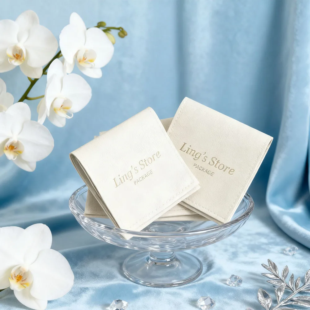 50pcs Personalized Logo Jewelry Bag Suede Velvet Microfiber Packaging Pouch Earrings Ring Cosmetic Display Pocket Gift Organizer
50pcs Personalized Logo Jewelry Bag Suede Velvet Microfiber Packaging Pouch Earrings Ring Cosmetic Display Pocket Gift Organizer