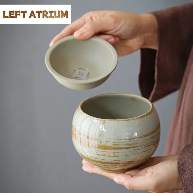 Japanese Style Handmade Cover Tea Residue Barrel Tea Basin Cup Wash Writing-Brush Washer Ceramic Kung Fu Tea Wash
Japanese Style Handmade Cover Tea Residue Barrel Tea Basin Cup Wash Writing-Brush Washer Ceramic Kung Fu Tea Wash