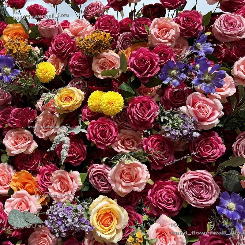 Luixury High Quality 8*8 Ft Floral Silk Roll Artificial Rose Fabric Panel SH1099-4 Colorful Flower Wall Arrangement Christmas
Luixury High Quality 8*8 Ft Floral Silk Roll Artificial Rose Fabric Panel SH1099-4 Colorful Flower Wall Arrangement Christmas