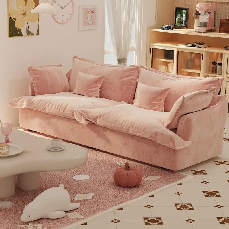 Fabric sofa living room balcony household small apartment double triple rental room bedroom lazy recliner
Fabric sofa living room balcony household small apartment double triple rental room bedroom lazy recliner