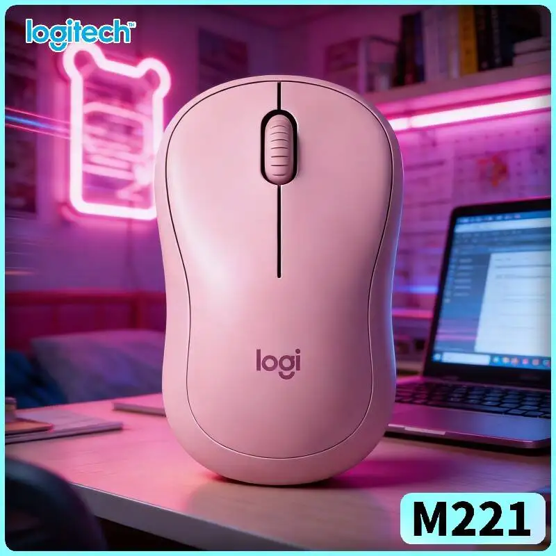 Logitech M221 Silent Optical Mouse - 10m Working Range Lightweight Body USB Plug-and-Play Perfect for Students Office Workers
Logitech M221 Silent Optical Mouse - 10m Working Range Lightweight Body USB Plug-and-Play Perfect for Students Office Workers
