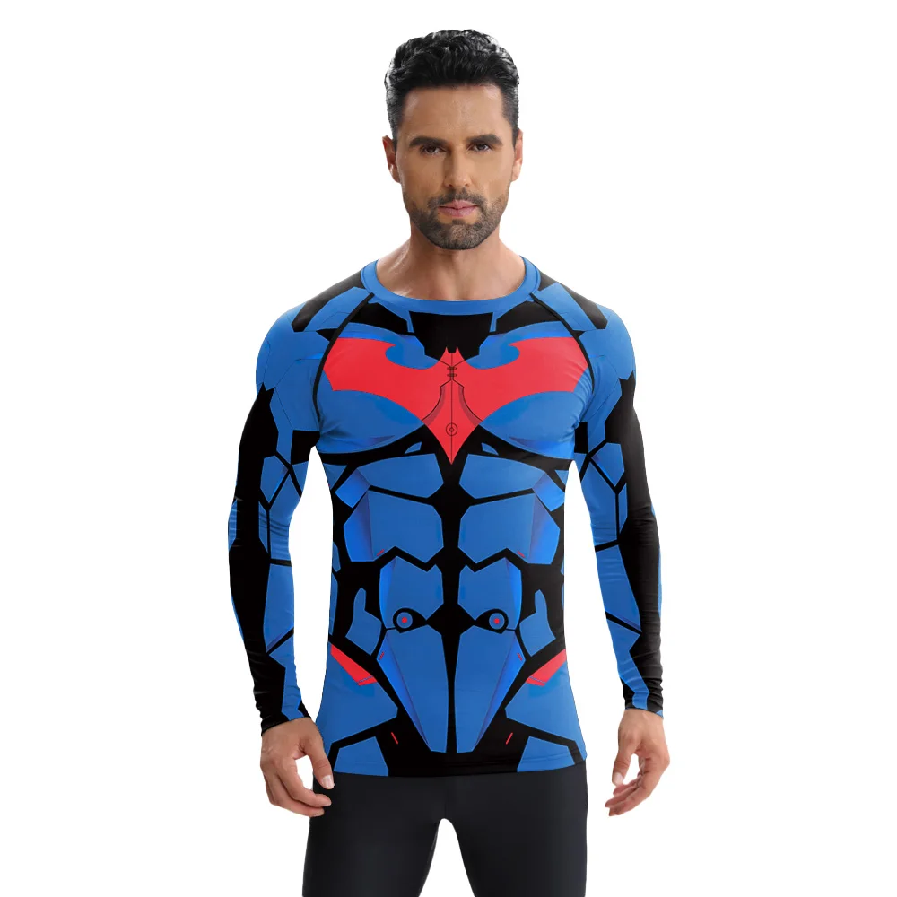 Superhero Shirts Men Armor Pattern Print Tops Role Play Super Man Costumes Tees Fashion Round Neck Sports Sweatshirts
Superhero Shirts Men Armor Pattern Print Tops Role Play Super Man Costumes Tees Fashion Round Neck Sports Sweatshirts 
