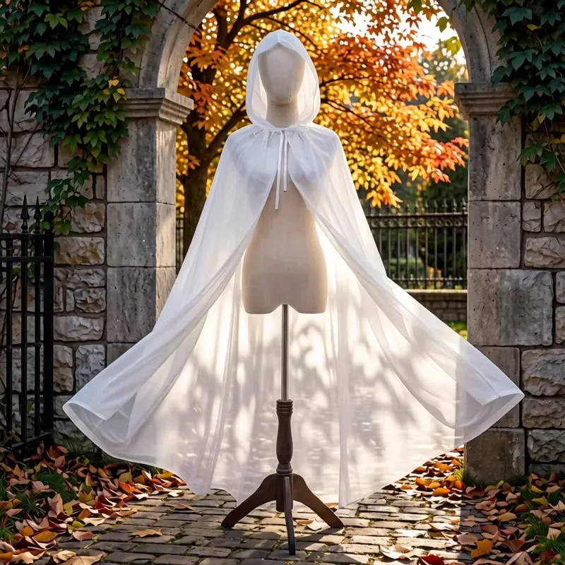 Mingli Tengda Off White/Black Tulle Hooded Shawl Canopy Transparent Bride Shooting Props Wedding Accessories Cloak Custom Made
Mingli Tengda Off White/Black Tulle Hooded Shawl Canopy Transparent Bride Shooting Props Wedding Accessories Cloak Custom Made