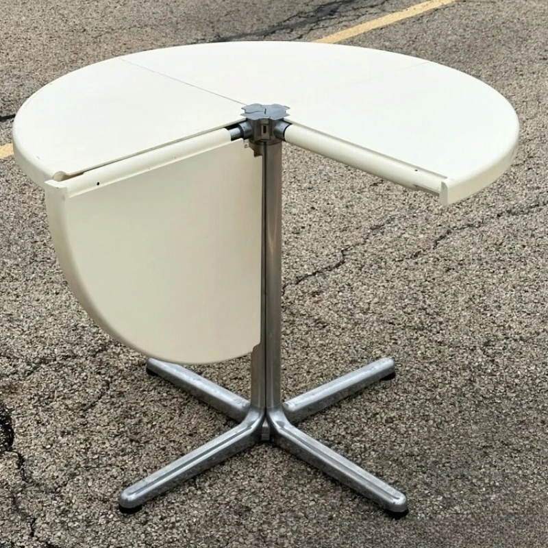 Foldable Multifunctional Metal Round Table,semi-circular Dining Table for Small Household Coffee Table,storable,changeable Shape
Foldable Multifunctional Metal Round Table,semi-circular Dining Table for Small Household Coffee Table,storable,changeable Shape