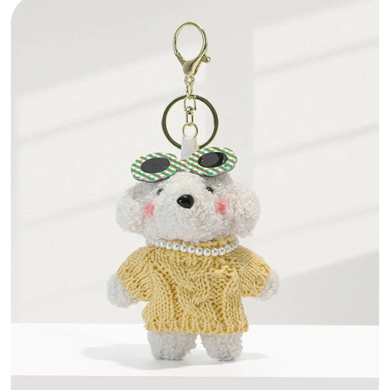 Trendy Puppy Bag Charm - Cute Little Dog Keychain for Backpack Purse,Kawaii Plush Pendant, Y2K Aesthetic Accessory,Adorable Gift
Trendy Puppy Bag Charm - Cute Little Dog Keychain for Backpack Purse,Kawaii Plush Pendant, Y2K Aesthetic Accessory,Adorable Gift