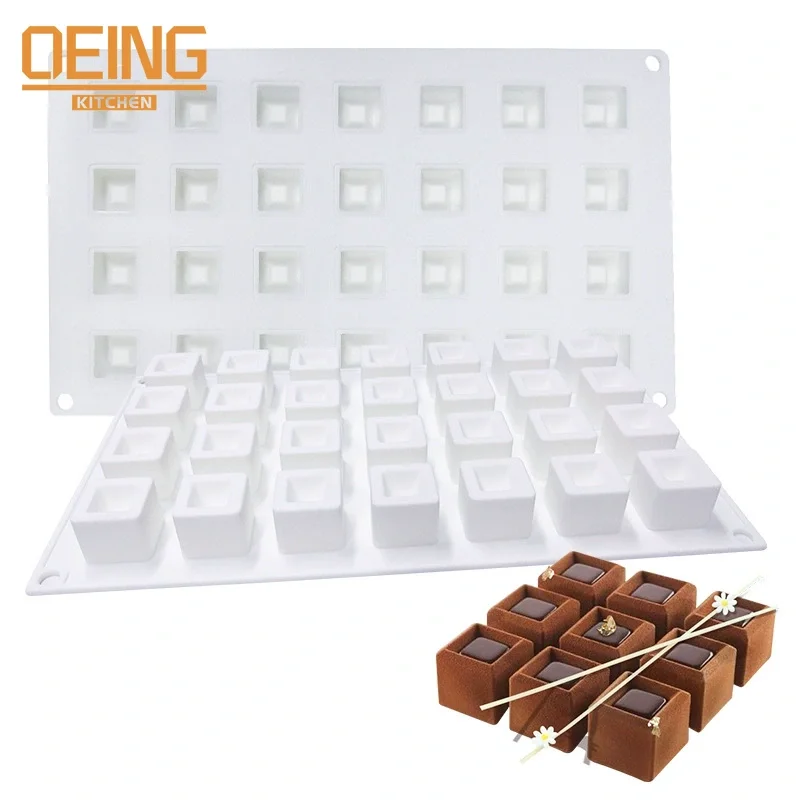 28-Hole Grooved Magic Cube Creative Cake Silicone Mold Pstry Baking DIY kitchen Cooking Chocolate Mousse Dessert Jelly Tool
28-Hole Grooved Magic Cube Creative Cake Silicone Mold Pstry Baking DIY kitchen Cooking Chocolate Mousse Dessert Jelly Tool