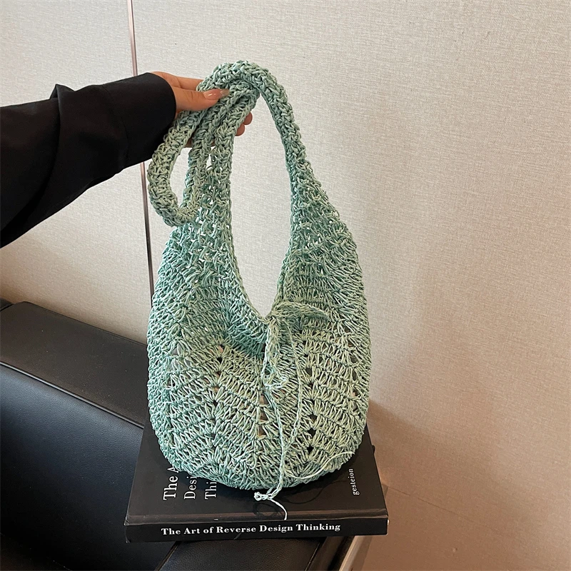 Fabric Solid Color Hollow Out Shoulder Bags Large Capacity Simple Women's Bags on Sale 2025 New Youth Commuting Handbags
Fabric Solid Color Hollow Out Shoulder Bags Large Capacity Simple Women's Bags on Sale 2025 New Youth Commuting Handbags