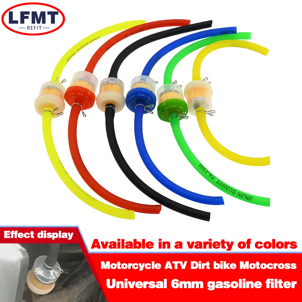 Motocross Dirt Pit Bike Moped Scooter ATV Go kart For Motorcycle Universal Low Price Gas Fuel Filters 50cc 49cc 110cc 125cc
Motocross Dirt Pit Bike Moped Scooter ATV Go kart For Motorcycle Universal Low Price Gas Fuel Filters 50cc 49cc 110cc 125cc