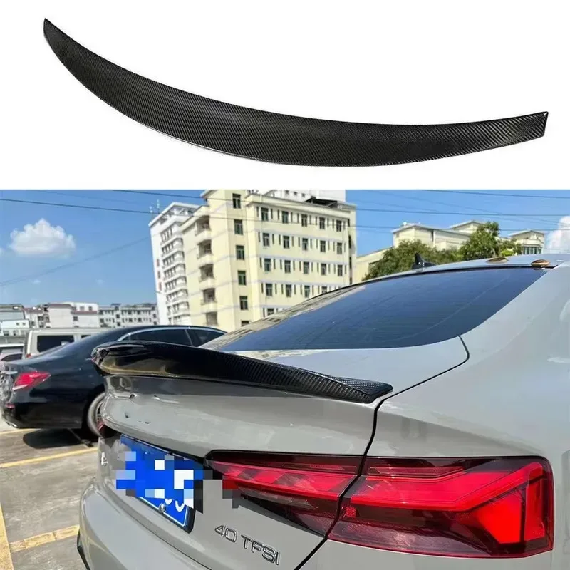 For Audi A4 A4L B8 B8.5 B9 B10 Carbon Fiber Tail fins Rear Trunk Spoiler Guide Wing Rear Wing Diverter Body Kit
For Audi A4 A4L B8 B8.5 B9 B10 Carbon Fiber Tail fins Rear Trunk Spoiler Guide Wing Rear Wing Diverter Body Kit