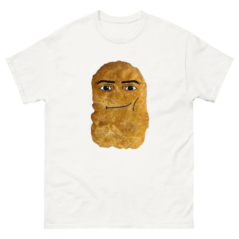 2025 New Funny Chicken Nugget Face T-Shirt Meme Food Humor Tee for Men Women Cute Snack Graphic Casual Summer Top S-3XL
2025 New Funny Chicken Nugget Face T-Shirt Meme Food Humor Tee for Men Women Cute Snack Graphic Casual Summer Top S-3XL