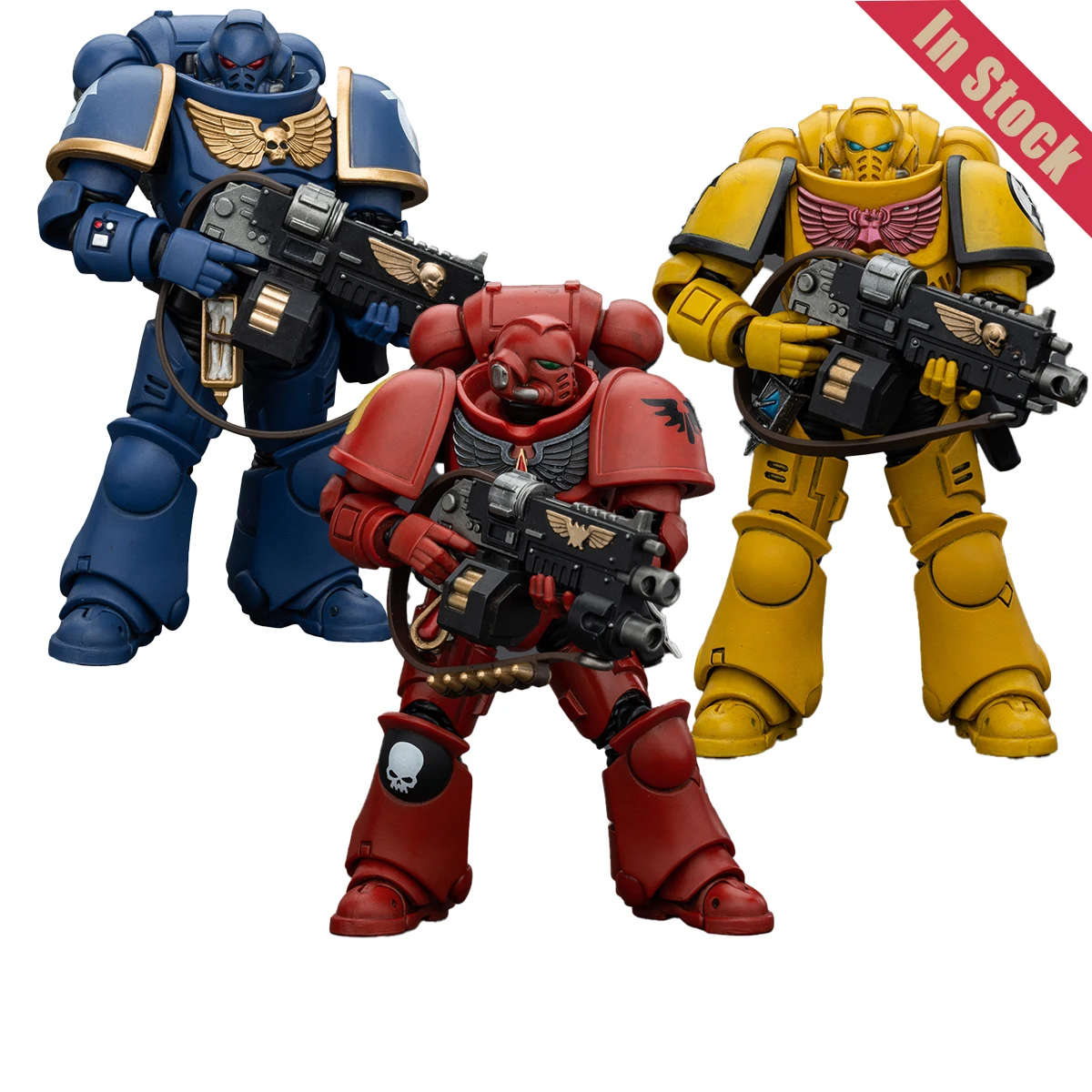 JOYTOY Set of Ultramarines/Space Marines Chaos/Space Marines/Intercessors Action Figure Toy Model Dolls Warhammer 40K Collection
JOYTOY Set of Ultramarines/Space Marines Chaos/Space Marines/Intercessors Action Figure Toy Model Dolls Warhammer 40K Collection