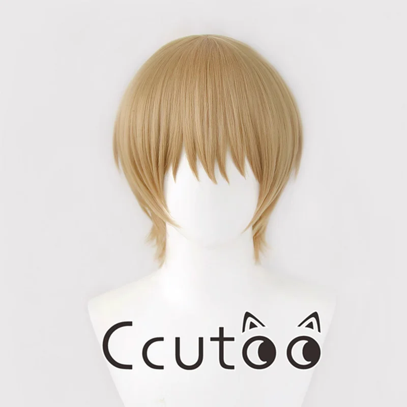 Парик для косплея Okita Sougo, 30 см, короткие волосы для головы, Светлый коричневый парик для косплея, термостойкий синтетический парик
Парик для косплея Okita Sougo, 30 см, короткие волосы для головы, Светлый коричневый парик для косплея, термостойкий синтетический парик