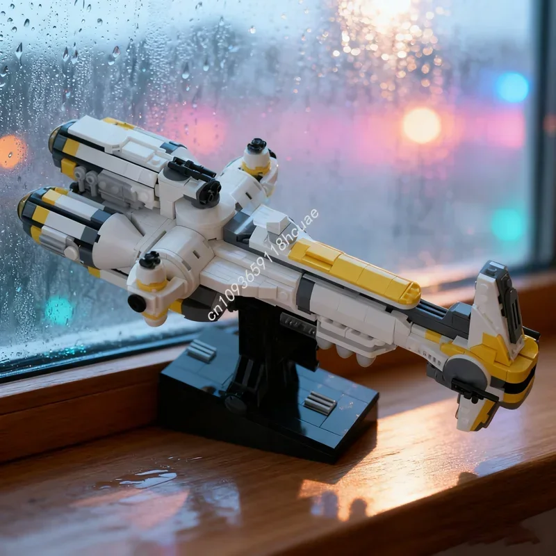 845pcs MOC Hammerhead Corvette Star Battle Model Building Blocks Toy Assemble Creative Idea Christmas Gifts Education Brick
845pcs MOC Hammerhead Corvette Star Battle Model Building Blocks Toy Assemble Creative Idea Christmas Gifts Education Brick
