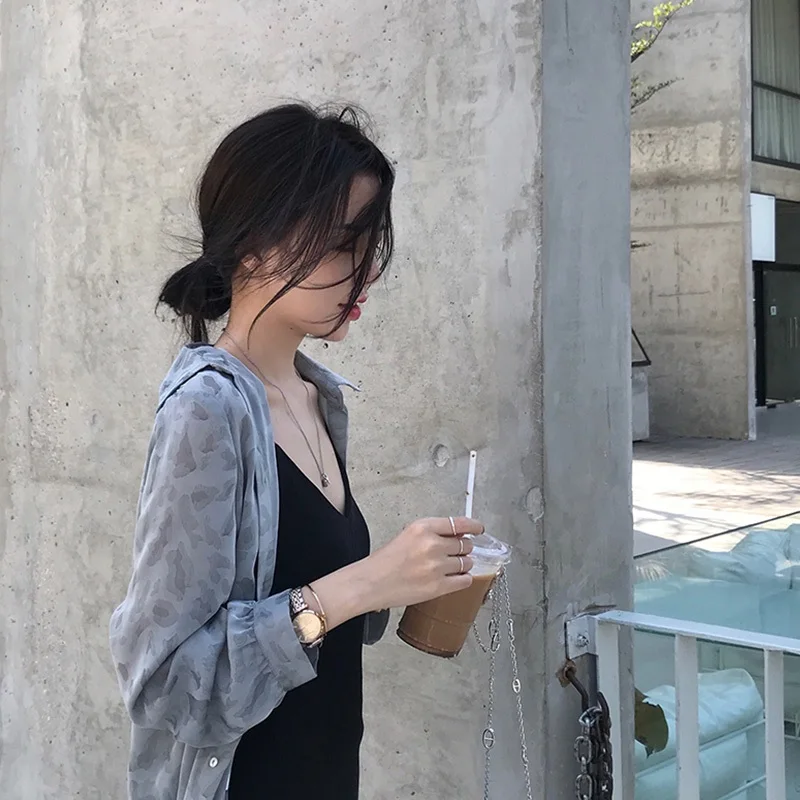 Sun Protection Shirt Women's Outerwear Thin Shoulder Strap Skirt Cover up Summer New Style Chiffon Open Cardigan Commute Style
Sun Protection Shirt Women's Outerwear Thin Shoulder Strap Skirt Cover up Summer New Style Chiffon Open Cardigan Commute Style