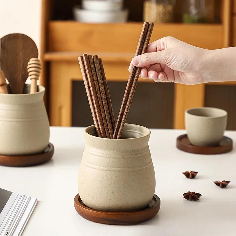 Pottery Kitchen Utensil Holder For Countertop,Ceramic Storage Organizer For Knives Spoons And Forks,Cooking Tools Container
Pottery Kitchen Utensil Holder For Countertop,Ceramic Storage Organizer For Knives Spoons And Forks,Cooking Tools Container