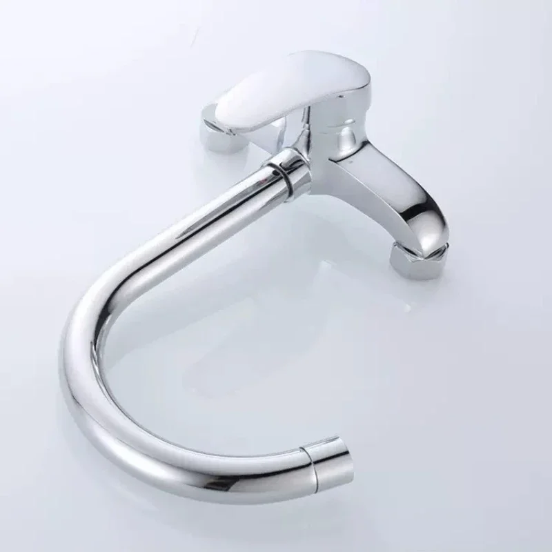 Hot and Cold Kitchen Washbasin Faucet Into The Wall Washbasin Sink Balcony Washbasin All Copper Mixed Water Valve Faucet
Hot and Cold Kitchen Washbasin Faucet Into The Wall Washbasin Sink Balcony Washbasin All Copper Mixed Water Valve Faucet