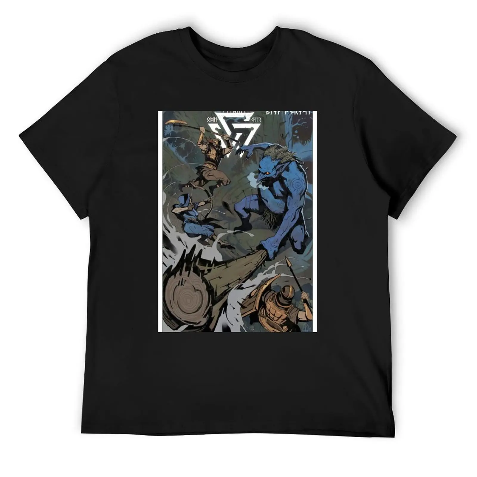 Valheim Fan Art T-Shirt korean fashion Short sleeve tee quick drying workout shirts for men
Valheim Fan Art T-Shirt korean fashion Short sleeve tee quick drying workout shirts for men