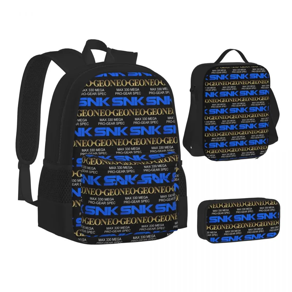 Neo Geo Pro Gear Spec Gold Retro Design Backpacks Boys Girls Bookbag School Bags Kids Rucksack Lunch Bag Pen Bag Three-Piece Set
Neo Geo Pro Gear Spec Gold Retro Design Backpacks Boys Girls Bookbag School Bags Kids Rucksack Lunch Bag Pen Bag Three-Piece Set