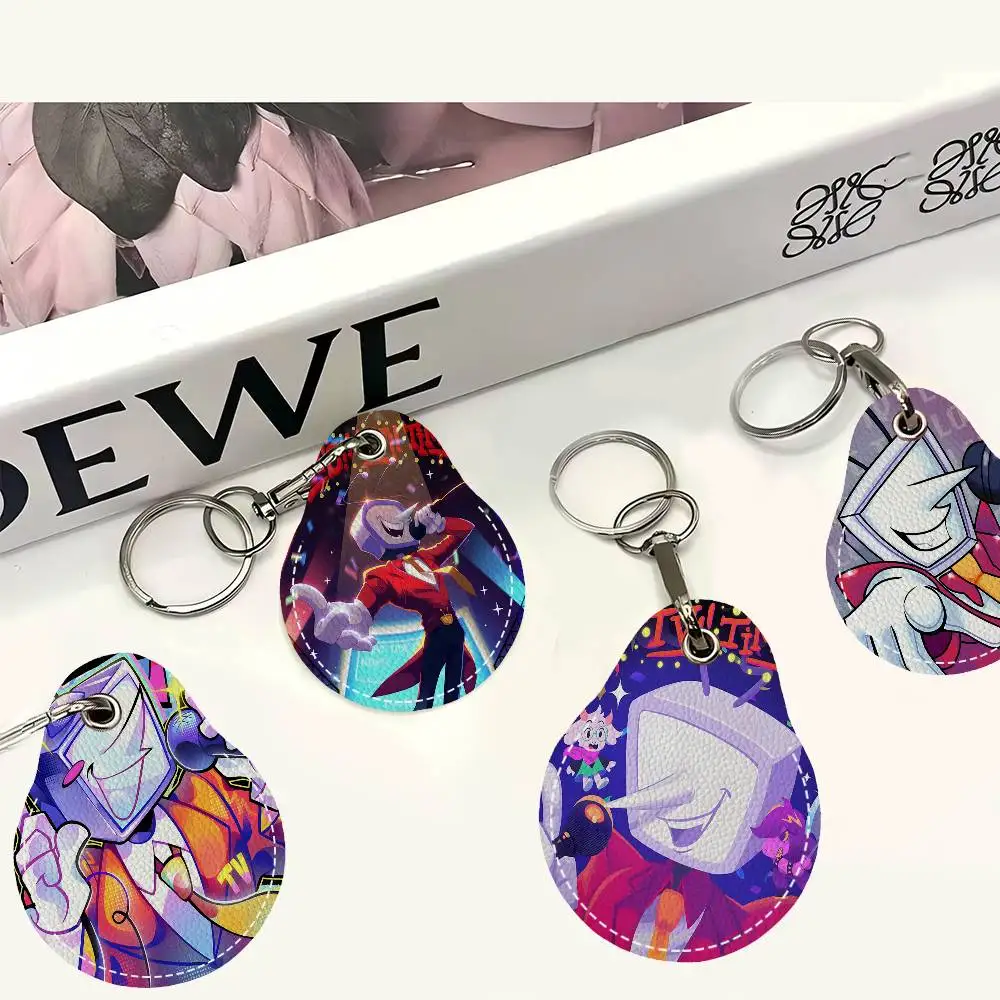 Game D-Deltarune Tenna New Key Holder PU Leather Key Pouch Slim Housekeeper Key Access Entrance Guard Card Protecter Holder
Game D-Deltarune Tenna New Key Holder PU Leather Key Pouch Slim Housekeeper Key Access Entrance Guard Card Protecter Holder