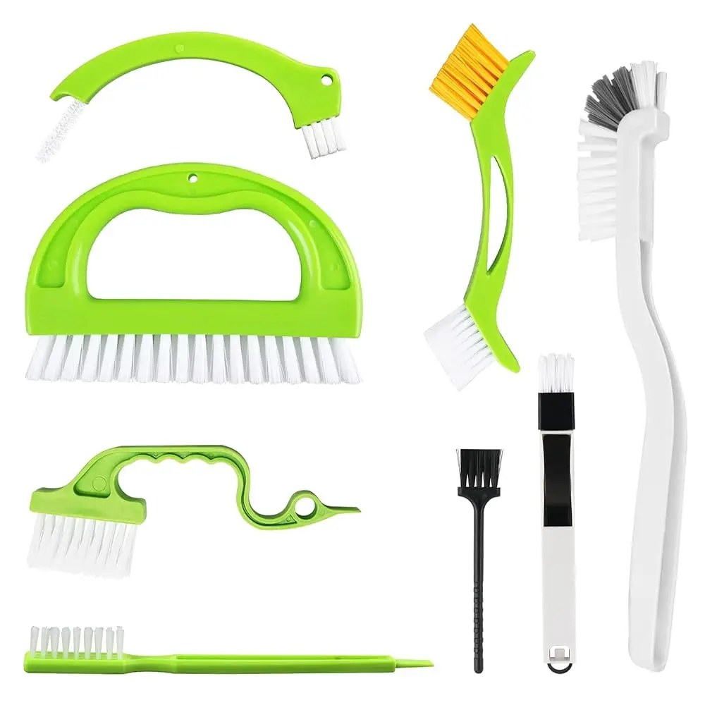 8 Pack Grout Cleaner Brush, Hand-held Groove Gap Cleaning Tools Tile Joint Scrub Brush to Deep Clean, Household Cleaning Brus
8 Pack Grout Cleaner Brush, Hand-held Groove Gap Cleaning Tools Tile Joint Scrub Brush to Deep Clean, Household Cleaning Brus