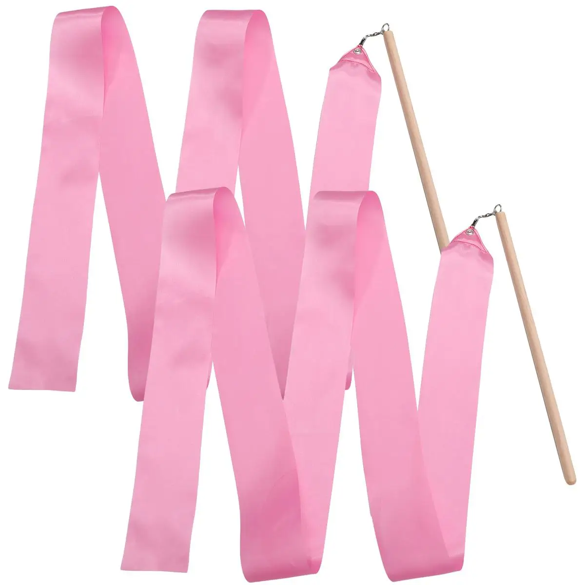 2 Pcs Colorful Rhythmic Gymnastics Ribbon Dancing Streamer No Knot Silk Bamboo Kids Equipment Gifts
2 Pcs Colorful Rhythmic Gymnastics Ribbon Dancing Streamer No Knot Silk Bamboo Kids Equipment Gifts