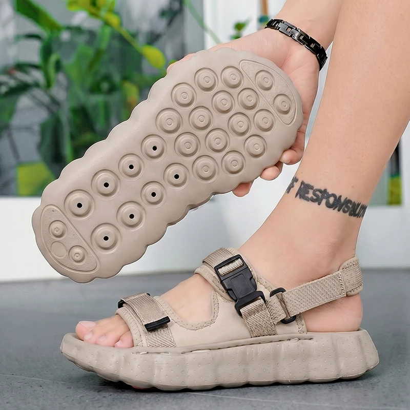 Men Outdoor Leisure Sport Slides Non Slip Grainy Footbed Wearproof Breathable Lightweight Home Beach Walking Slippers
Men Outdoor Leisure Sport Slides Non Slip Grainy Footbed Wearproof Breathable Lightweight Home Beach Walking Slippers