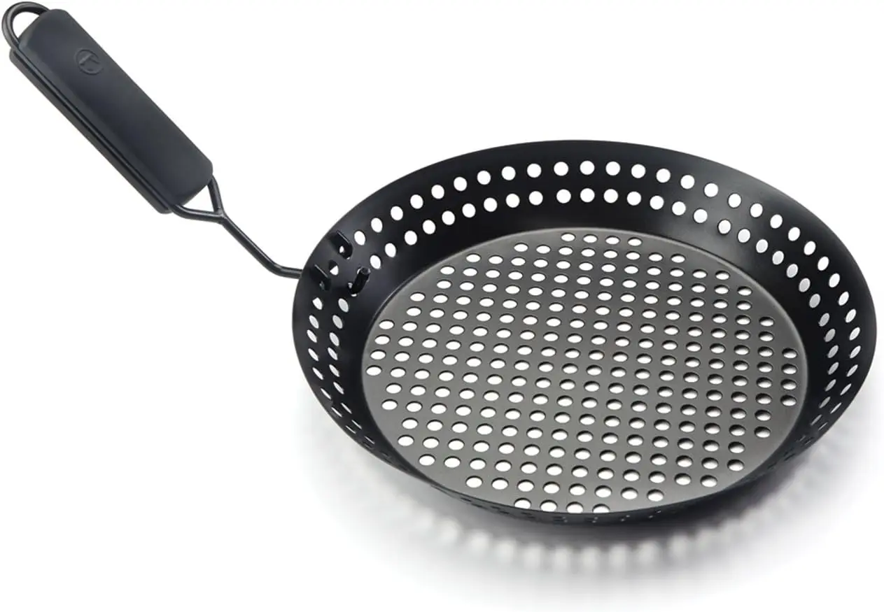 Outset Grill Skillet With Removable Handle, Non-Stick, Versatile Cooking
Outset Grill Skillet With Removable Handle, Non-Stick, Versatile Cooking