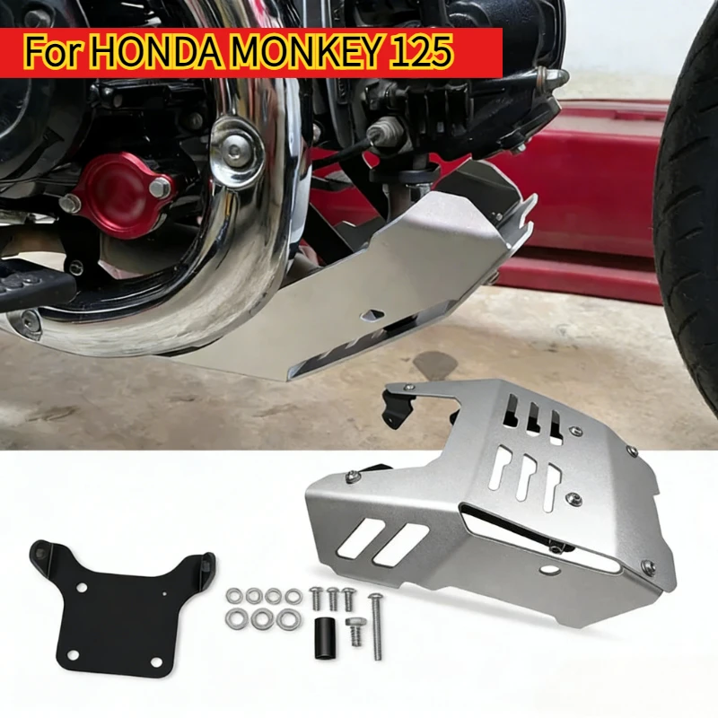 For HONDA MONKEY 125 2021-2023 Motorcycle Accessories monkey 125 Engine Chassis Protection cover Guard Bottom Skid Plate
For HONDA MONKEY 125 2021-2023 Motorcycle Accessories monkey 125 Engine Chassis Protection cover Guard Bottom Skid Plate