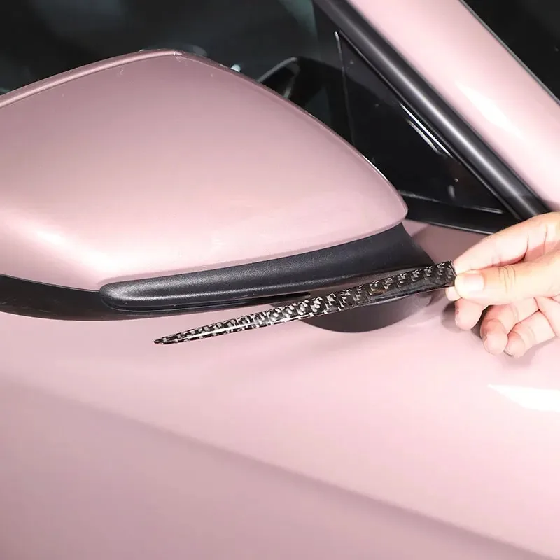 For Porsche Taycan 2019-2025 Soft Carbon Fiber Car Rearview Mirror Decorate Stickers Car Accessories
For Porsche Taycan 2019-2025 Soft Carbon Fiber Car Rearview Mirror Decorate Stickers Car Accessories