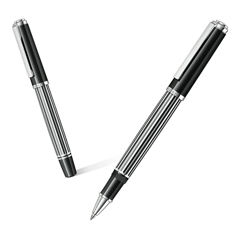 New Luxury Modern M6100 Fountain Pen Streamlined Stripes Roller Ball Metal Rollerball Gel Pen Office Business Writing Gift Box
New Luxury Modern M6100 Fountain Pen Streamlined Stripes Roller Ball Metal Rollerball Gel Pen Office Business Writing Gift Box