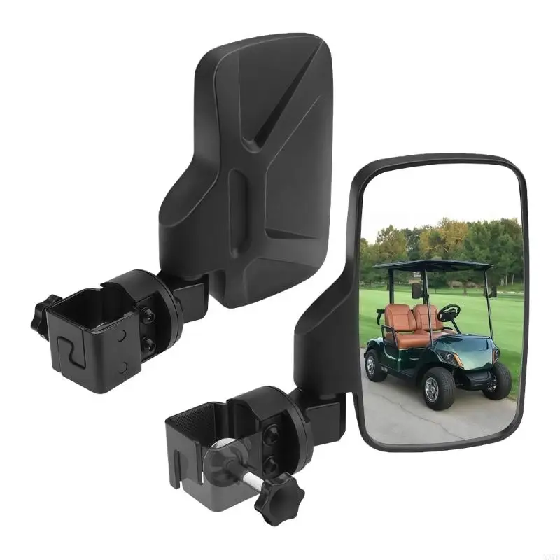 2pc Rotating Golf Cart Rear View Mirror Fit 1-1.25in Square PP Construction For Better Safety Wide Visibility X37F
2pc Rotating Golf Cart Rear View Mirror Fit 1-1.25in Square PP Construction For Better Safety Wide Visibility X37F