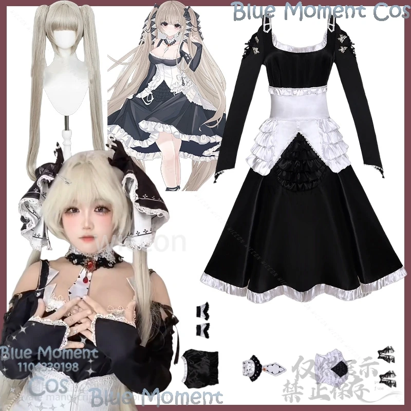 Formidable Cosplay Game Azur Lane Gothic Black Lace Gorgeous Vintage Lolita Sexy Kawaii Dress Halloween Party Comic Con Outfit
Formidable Cosplay Game Azur Lane Gothic Black Lace Gorgeous Vintage Lolita Sexy Kawaii Dress Halloween Party Comic Con Outfit
