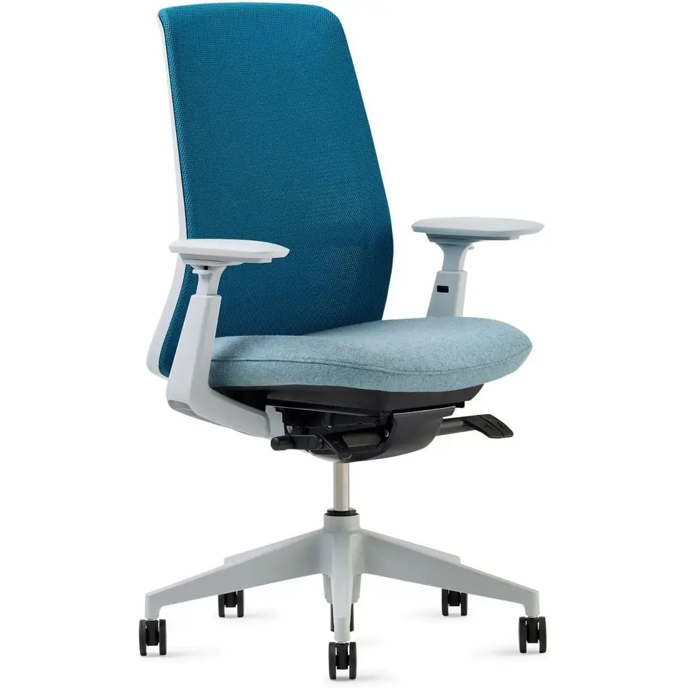 Ergonomic Adjustable Lumbar Support Chair, Mesh Back Office Desk Chair for Home and Work, Ocean Blue
Ergonomic Adjustable Lumbar Support Chair, Mesh Back Office Desk Chair for Home and Work, Ocean Blue