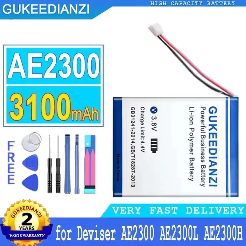 For Deviser Hylb-1787 AE2300 AE2300L AE2300H Optical Fiber Tester Long-Lasting 3100Mah Optic Battery 
For Deviser Hylb-1787 AE2300 AE2300L AE2300H Optical Fiber Tester Long-Lasting 3100Mah Optic Battery