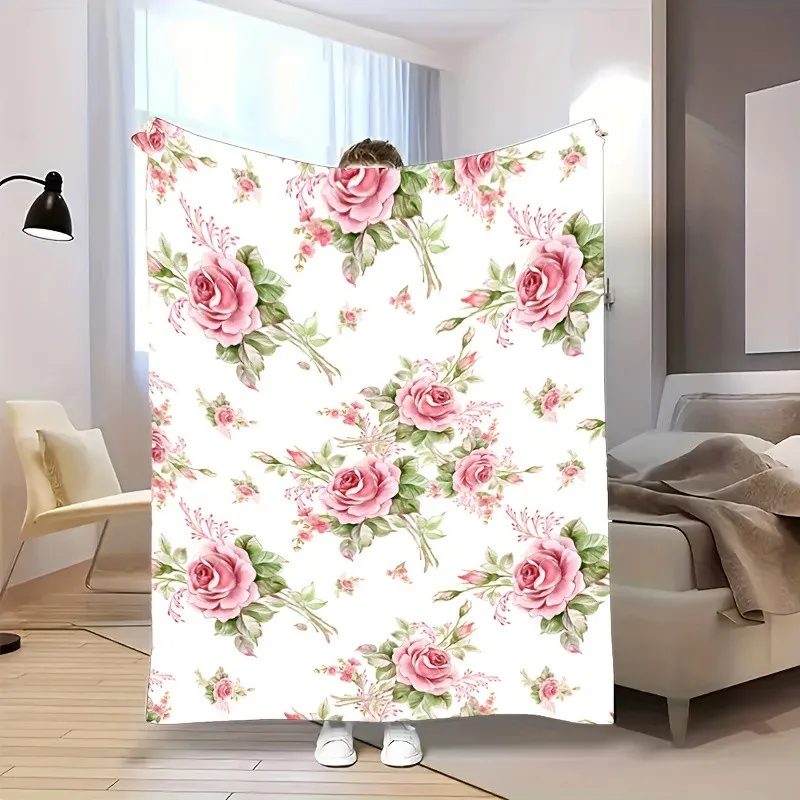 Одеяло с принтом роз — всесезонный плед из мягкой теплой фланели
Одеяло с принтом роз — всесезонный плед из мягкой теплой фланели