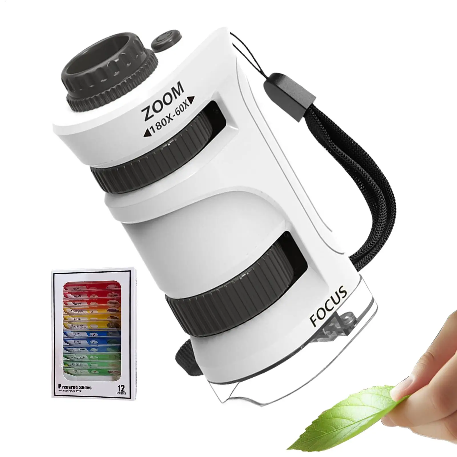 Детский микроскоп с 60-80-кратным зумом, детский микроскоп с 12 предметными слайдами, обучающая научная игрушка для кемпинга, школы, класса
Детский микроскоп с 60-80-кратным зумом, детский микроскоп с 12 предметными слайдами, обучающая научная игрушка для кемпинга, школы, класса