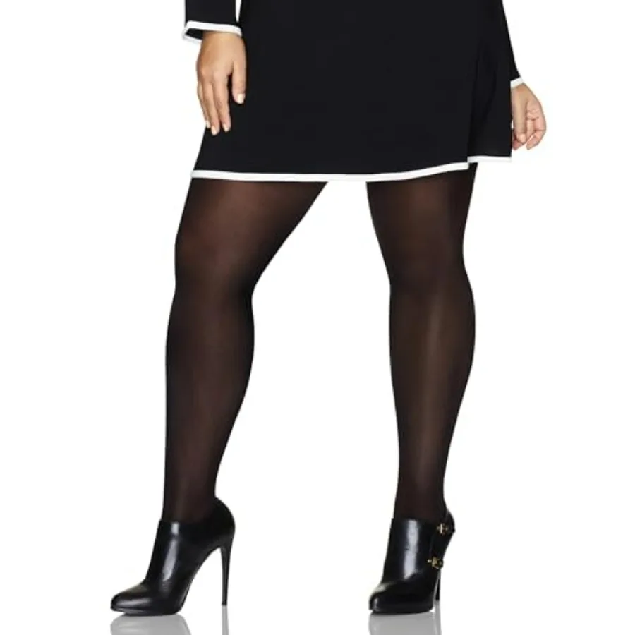 Curves Women's Control Top, Sheer Toe, Silky Opaque, Wicking Cool Comfort Plus Size Pantyhose
Curves Women's Control Top, Sheer Toe, Silky Opaque, Wicking Cool Comfort Plus Size Pantyhose