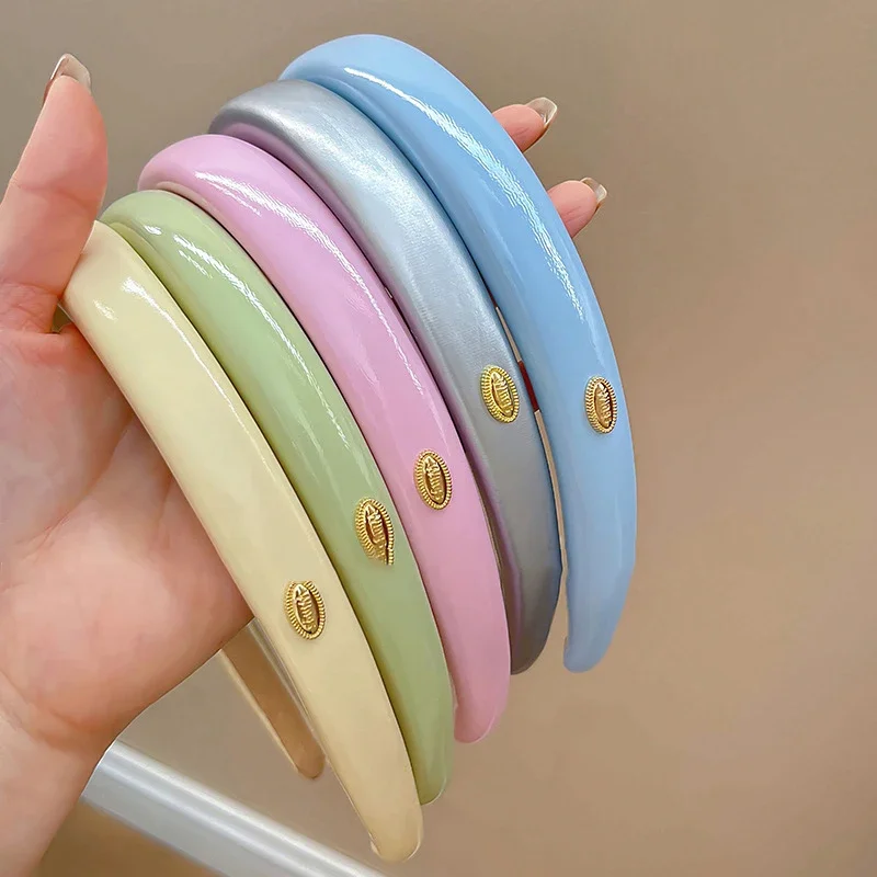 Candy Color Pu Leather Headband For Women Elegant Outing Wash Face Headband Fashion Girl Hair Accessories
Candy Color Pu Leather Headband For Women Elegant Outing Wash Face Headband Fashion Girl Hair Accessories